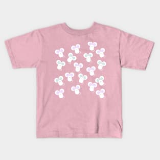 Pattern with white mice Kids T-Shirt